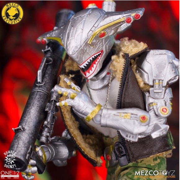 RUMBLE SOCIETY - Hawk P-40 Action Figure - Picture 9 of 12